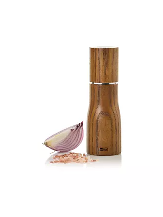 AD HOC | Salz- / Pfeffermühle LEVO 15cm Esche / Nussbraun | 